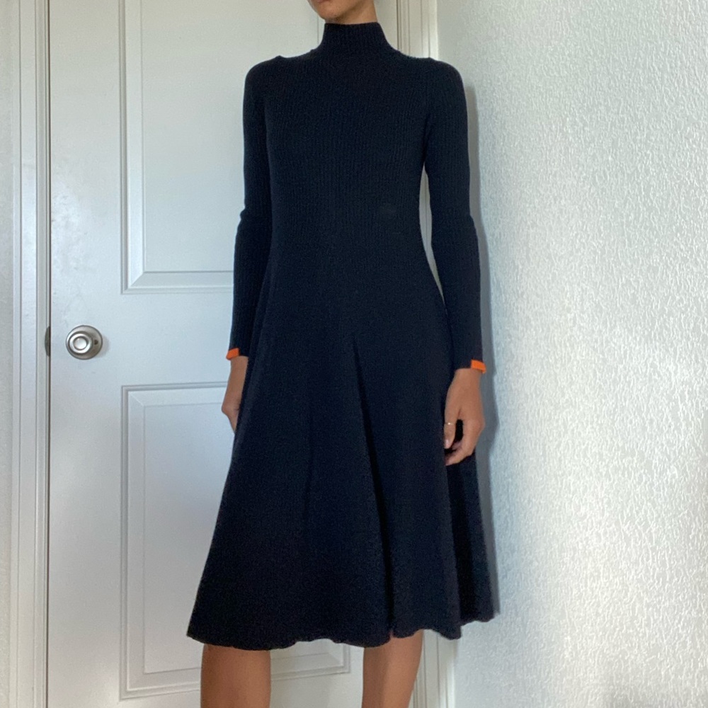 TORY BURCH knit mock neck dress-size Xs